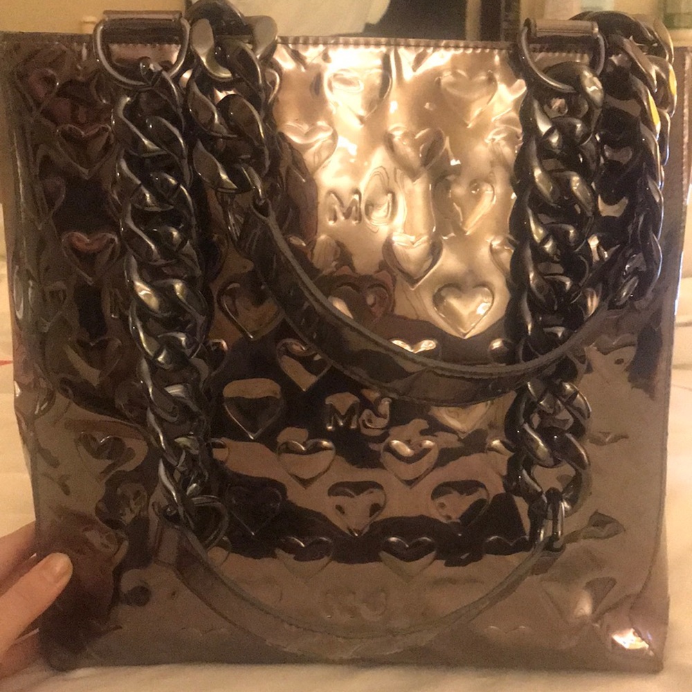 Jacobs by Marc Jacobs metallic tote